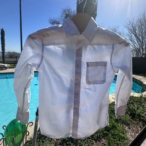 Appaman Boys dress shirt Size 8 Printed